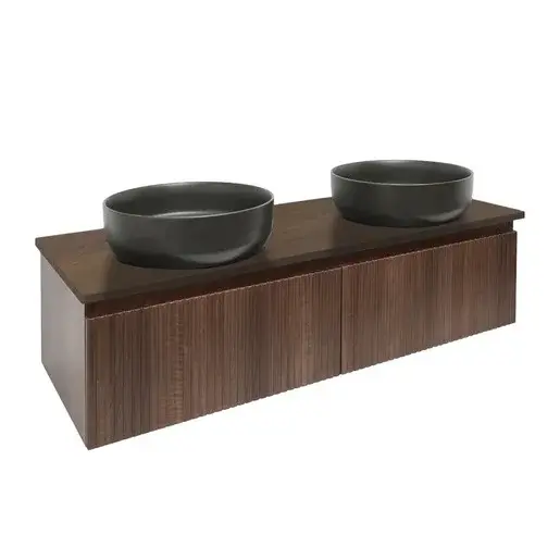 Kúpeľňová skrinka s krycou doskou SAT Evolution 118x30x44,8 cm SATEVO120NAD