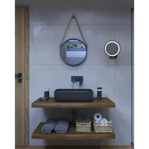 Polica Naturel Wood 60x3x16 cm dub koňak PMDUB60K