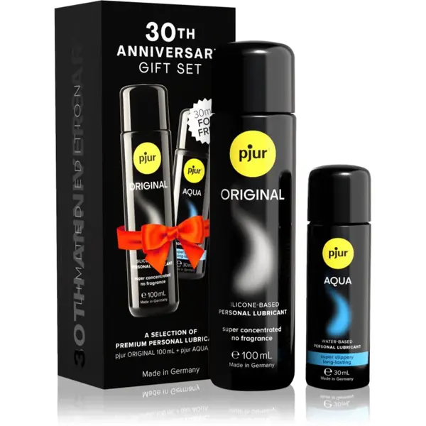 Pjur 30th Anniversary Gift Set sada lubrikačních gelů výhodné balení