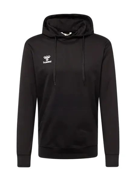 Hummel Športová mikina 'GO 2.0'  čierna / biela