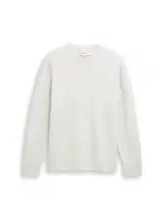 TOM TAILOR DENIM Sveter  šedobiela