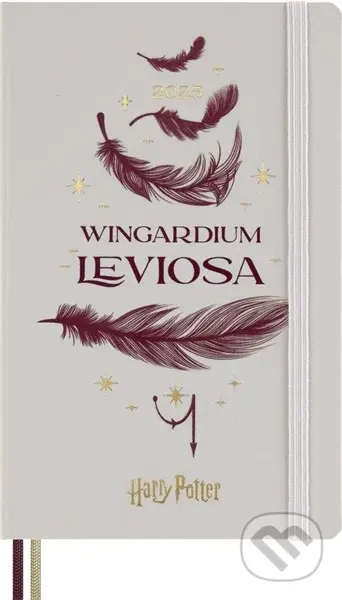 Moleskine – 12-mesačný plánovací zápisník (diár) 2025 - Harry Potter Wingardium