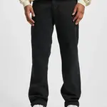 DEF Straight Loose Fit Denim černé