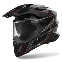 Moto přilba Airoh Commander 2 Carbon Stylish lesklá XXL (63)