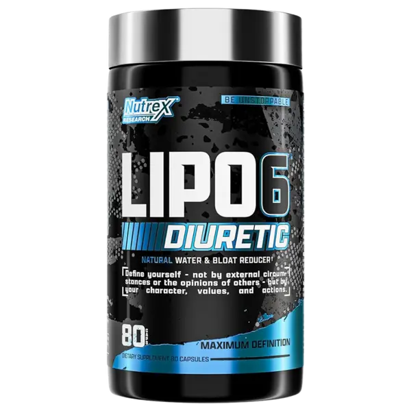 Nutrex Lipo 6 Black Diuretic - 80 kapslí