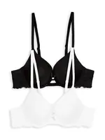 Next Podprsenka  čierna / biela