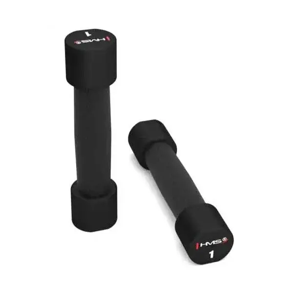 HMS HPT01 Jednoručné činky, čierna, veľkosť