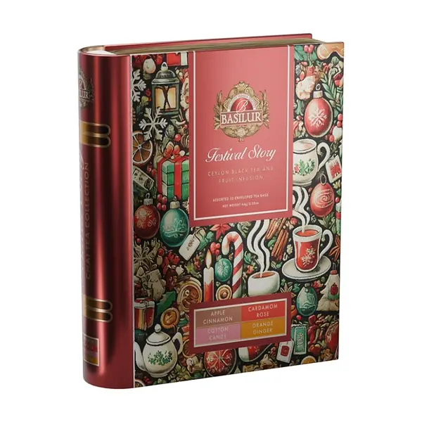 BASILUR Kolekce festival variace kniha 32 sáčků