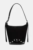 Kožená kabelka IRO WM44SMALLZYKEBI černá barva, ZYKEBI