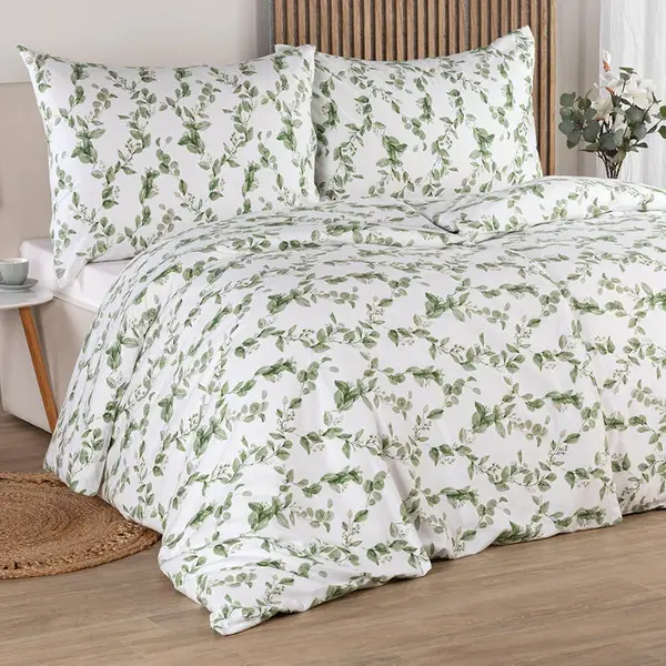 Flanelové ložní povlečení EUKALYPTUS