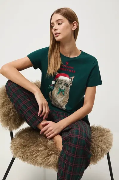 Bavlněné pyžamo Medicine