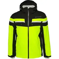 TRIMM FUSION Pánská lyžařská bunda, reflexní neon, velikost