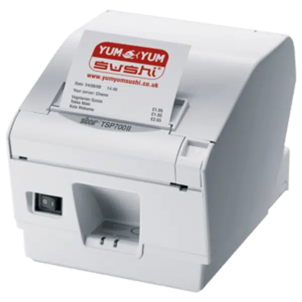 Star TSP743II 99257300 pokladní tiskárna, HI X, 8 dots/mm (203 dpi), řezačka, USB, šedá