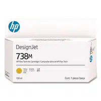HP 738M A24VPA žlutá (yellow) originální cartridge