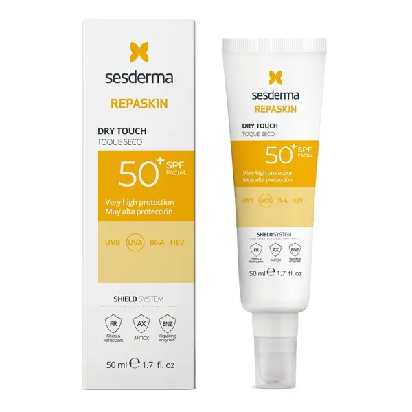 Sesderma Repaskin Dry Touch Opalovací krém SPF50+ 50 ml