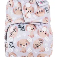 Bobánek Novorozenecká extra jemná AIO plena patentky 1 ks cute dogs