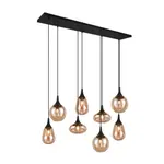 Trio Lumina závesné svetlo čierna 317000813 TR317000813