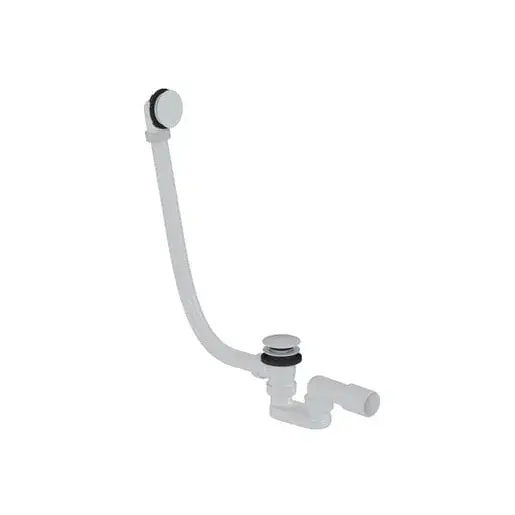 Vanový automat click clack DN40/DN50 SAT biela matná plast SATAVA80CCBM