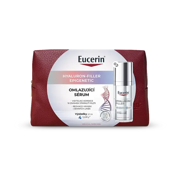 EUCERIN Hyaluron-Filler Epigenetic Omlazující sérum 30 ml Vánoční kazeta