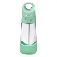 Fľaša na pitie so slamkou 450 ml - spearmint