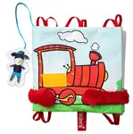 Mom’s Care – senzorická textilná knižka - mašinka