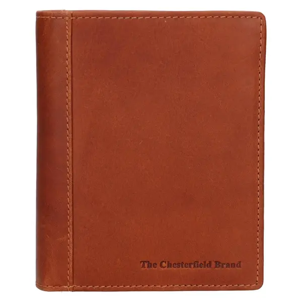 Pánska kožená peňaženka The Chesterfield Brand Paul - koňak