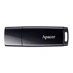 Apacer USB flash disk, USB 2.0, 64GB, AH336, černý, AP64GAH336B-1, USB A, s krytkou