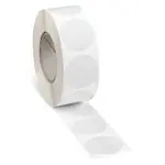 1000 x Průhledná samolepicí kolečka, Ø 30 mm, trvale lepicí | RAJA