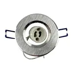 Bodové svietidlo 2v1 brúsené okrúhle veľké