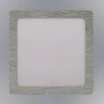 LED panelový blok 12 W 4200 K štvorcový chróm