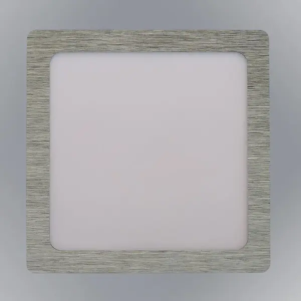 LED panelový blok 12 W 4200 K štvorcový chróm