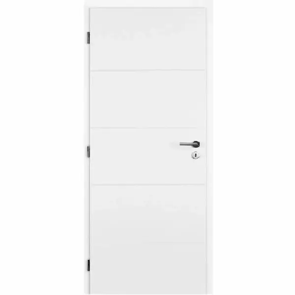 Dvere vnútorné Quatro plné 80Ľ biele