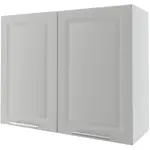 Kuchynská linka Emporium W3/90 light grey stone/biela