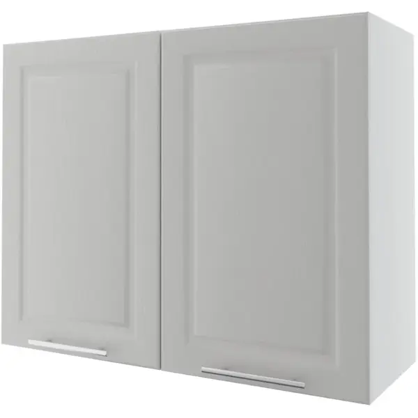 Kuchynská skrinka Emporium W3/90 light grey stone/biela