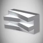 Nástenné svietidlo Alpen LED 12W biely 4000K 0372 K1