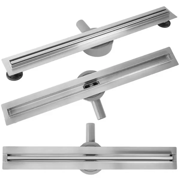 Lineárny odtok Neox Slim Pro 800 brúsená oceľ