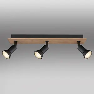 Svítidlo 57998-3W dřevo LS3