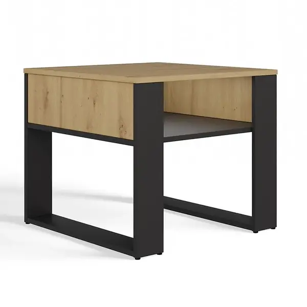 Konferenční stolek Modern 2p Mini Slim artisan/černá