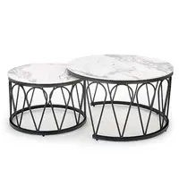 Konferenčný stolík Formosa biely mramor