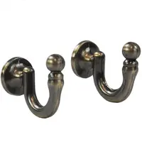 Háčik na zavesenie záclon zlatý