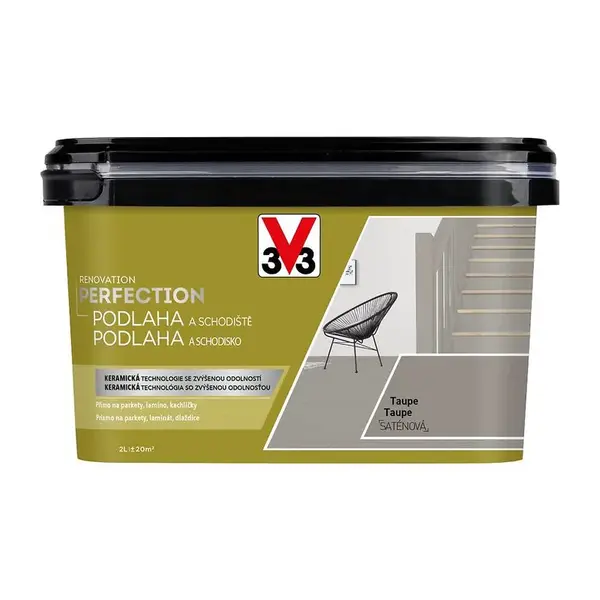 V33 Renovation Perfection Floor Taupe 2l