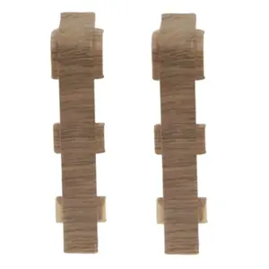 Spojka podlahovej lišty SG75 – 70 Dub Burbon tmavý – 2 ks