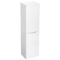 Vysoká skrinka do kúpeľne Austin biela