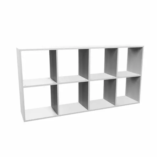 Regál Malax 2x4 Biela