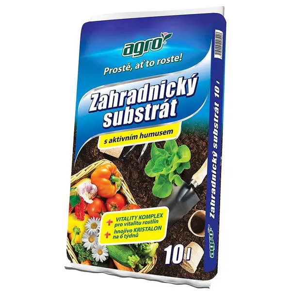 AGRO Záhradnícky substrát 10l