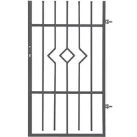 Bránka PORTO 2 0,90 - 1,50 m pravá práškovo lakovaná