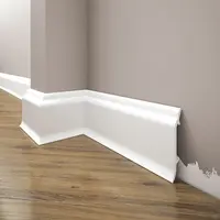 Podlahová lišta  Elegance LPC-16-101 biela matná