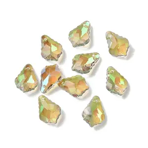 AB Color Plated Electroplate Glass Pendants