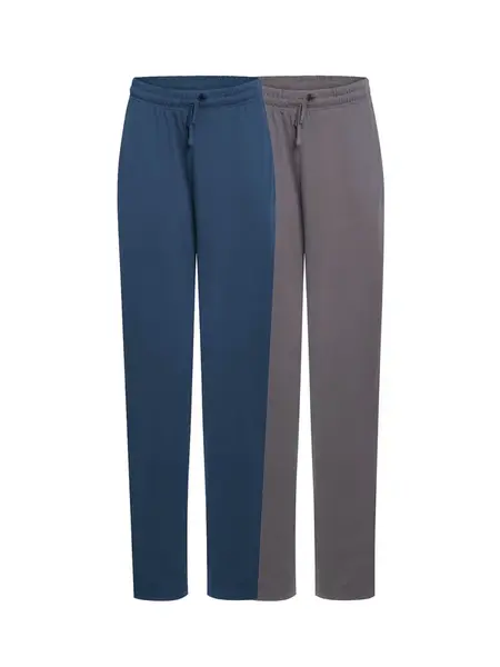 Dagi Pyžamové nohavice  indigo / sivá