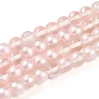 Baking Painted Transparent Glass Beads